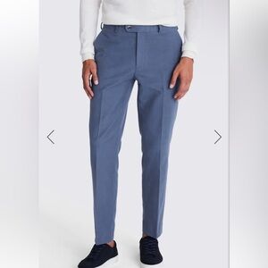 Next Blue Tailored Trousers